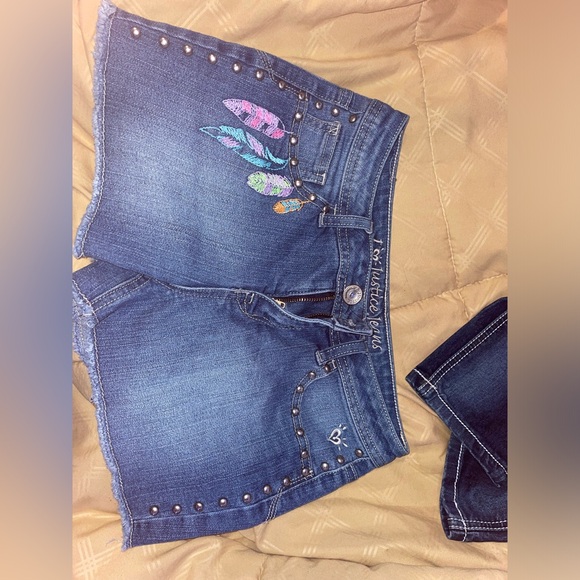 Justice Pants - Justice Jean shorts!! Very cute and comfy